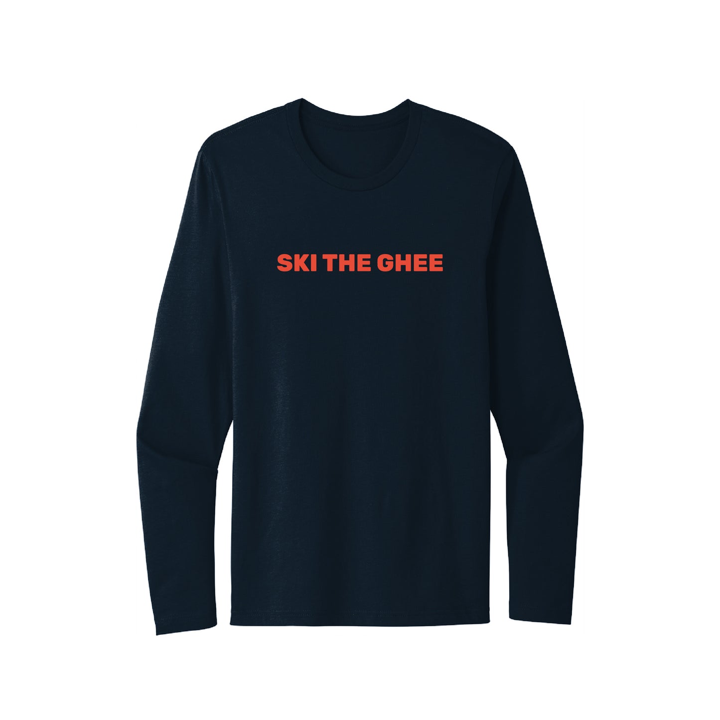 Ski the Ghee LS T Shirt
